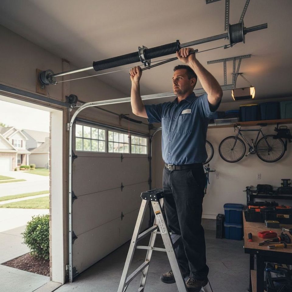 Broken Spring Repair in Denver